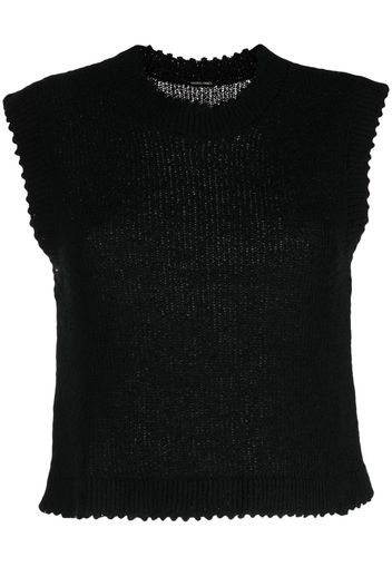 Rachel Comey Relent sleeveless knitted top - Nero