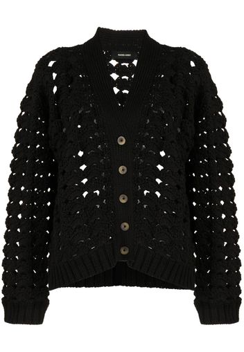 Rachel Comey crochet V-neck cardigan - Nero