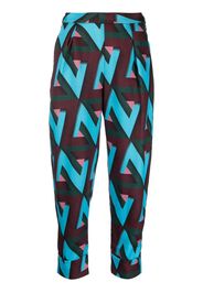 Rachel Comey Westside abstract-print trousers - Blu