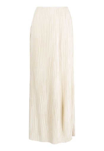 Rachel Gilbert Ziara pleated maxi skirt - Bianco