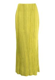 Rachel Gilbert Tour plissé maxi skirt - Verde