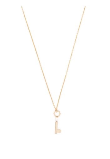 Rachel Jackson Topaz key-pendant necklace - Oro