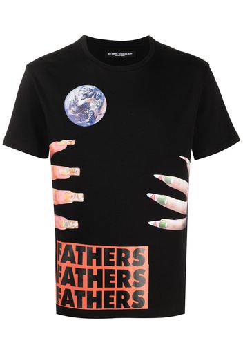 Raf Simons T-shirt Raf Simonsx Sterling Ruby Fathers - Nero