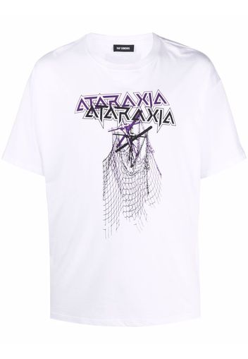 Raf Simons T-shirt con stampa - Bianco