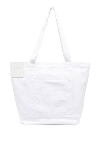 Raf Simons cotton tote bag - Bianco