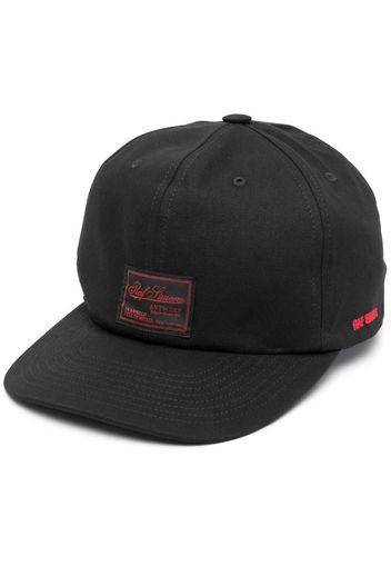 Raf Simons logo-patch baseball cap - Nero