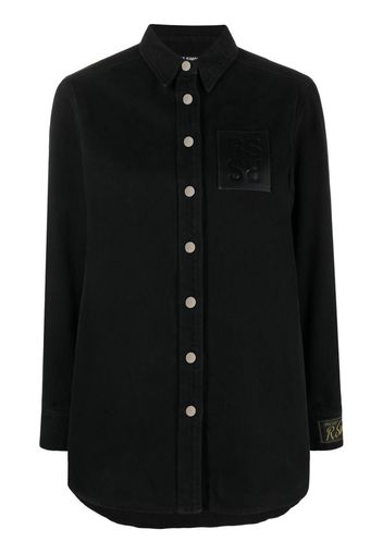 Raf Simons Camicia denim - Nero