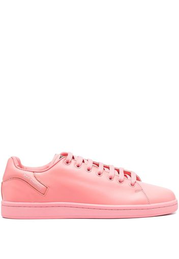 Raf Simons side logo-print low-top sneakers - Rosa