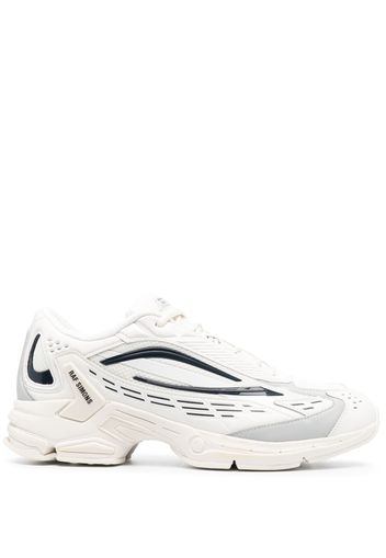 Raf Simons multi-panel lace-up sneakers - Bianco