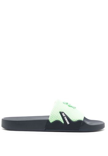 Raf Simons Sandali slides Astra con logo - Grigio