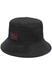Raf Simons logo-patch bucklet hat - Nero