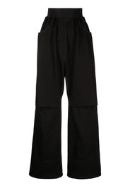 Raf Simons high-rise wide-leg jeans - Nero