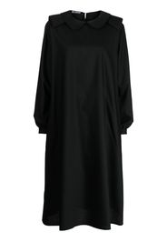 Raf Simons Abito midi con scollo rotondo - Nero