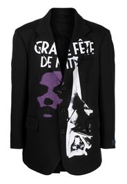 Raf Simons oversized Grand Fête blazer - Nero