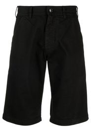 Raf Simons Shorts denim con applicazione - Nero