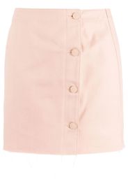 Raf Simons frayed-edge miniskirt - Rosa