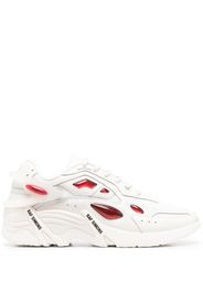 Raf Simons Antei panelled leather sneakers - Bianco