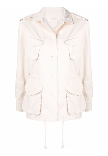 Rag & Bone Field buttoned-up jacket - Toni neutri