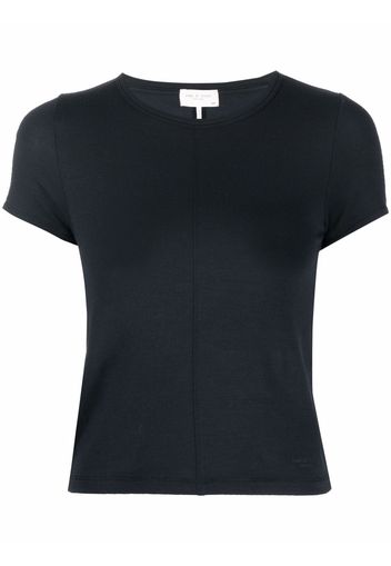 Rag & Bone seam-detail stretch-modal T-shirt - Nero