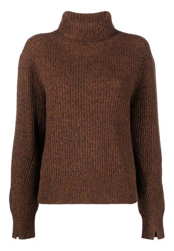 Rag & Bone Pierce cashmere turtleneck sweater - Marrone