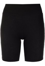 Rag & Bone Shorts The Knit a coste - Nero