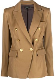 rag & bone double-breasted tailored blazer - Marrone