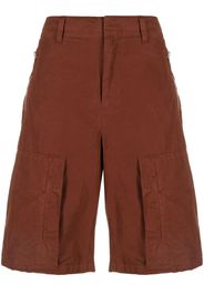 rag & bone knee-length cotton shorts - Marrone