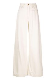 rag & bone Featherweight Sofie wide-leg jeans - Toni neutri