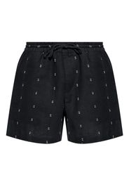 rag & bone embroidered shorts - Nero