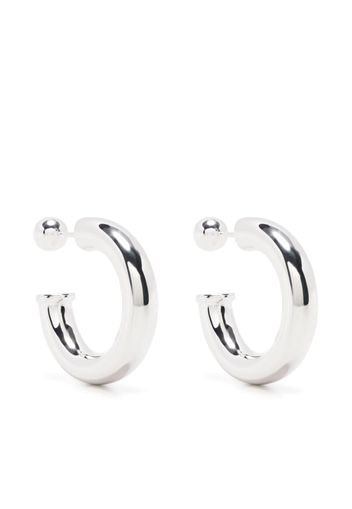 RAGBAG STUDIO small-hoop earrings - Argento