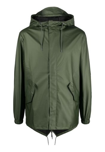 Rains hooded water-resistant jacket - Verde