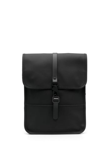 Rains lobster-fastening flap backpack - Nero