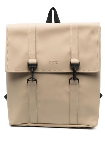 Rains lobster-fastening fold backpack - Toni neutri