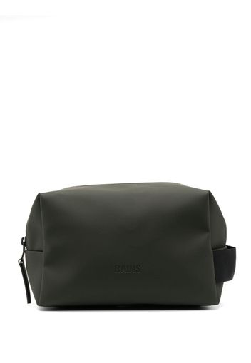 Rains zip-up wash bag - Verde