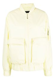 Rains pouch pockets bomber jacket - Giallo