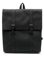 Rains MSN logo-debossed backpack - Nero