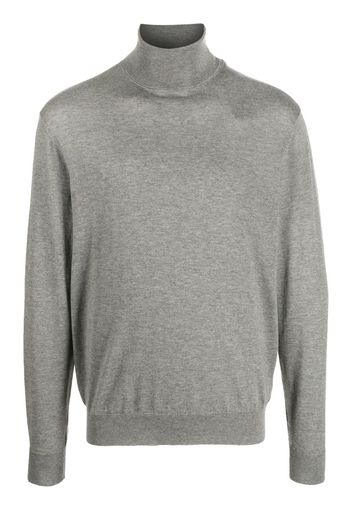 Ralph Lauren Purple Label roll-neck pullover jumper - Grigio