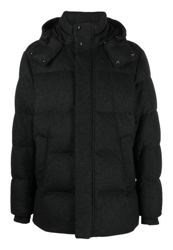 Ralph Lauren Purple Label Cameron padded down coat - Grigio