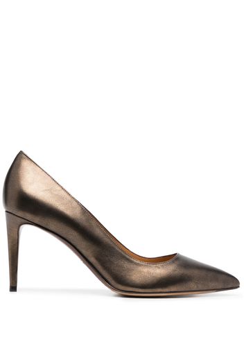 Ralph Lauren Purple Label Armissa metallic-effect pumps - Oro