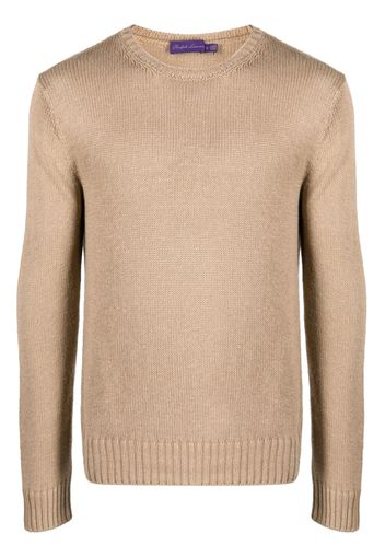 Ralph Lauren Purple Label long-sleeved knitted jumper - Toni neutri