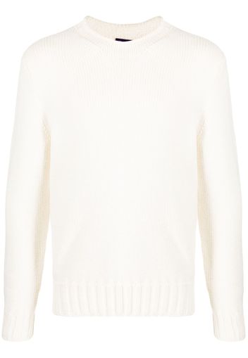 Ralph Lauren Purple Label crew-neck long-sleeve jumper - Toni neutri