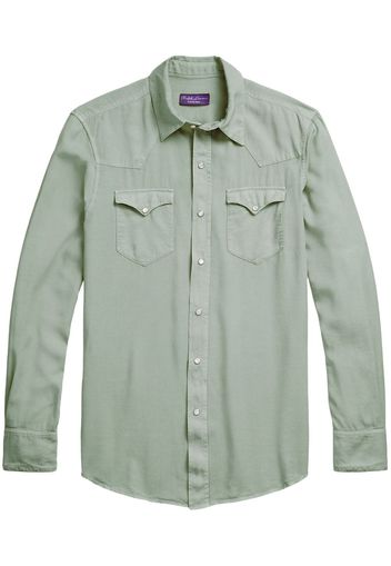 Ralph Lauren Purple Label Camicia a maniche lunghe - Verde