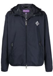 Ralph Lauren Purple Label Giacca a vento con cappuccio Essex - Blu