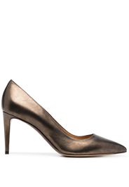 Ralph Lauren Purple Label Armissa metallic-effect pumps - Oro