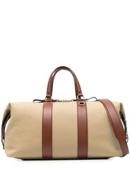 Ralph Lauren Purple Label contrasting-trim cotton holdall - Toni neutri