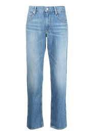 Ralph Lauren Purple Label stonewashed straight-leg jeans - Blu