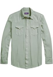 Ralph Lauren Purple Label Camicia a maniche lunghe - Verde