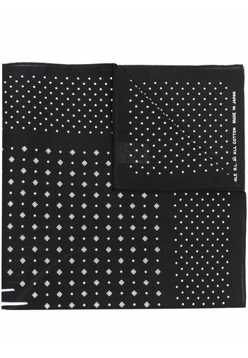 Ralph Lauren RRL Bolton geometric-print scarf - Nero