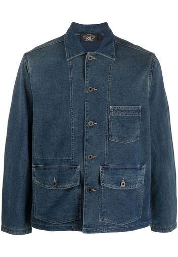 Ralph Lauren RRL button-down denim shirt - Blu