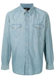 Ralph Lauren RRL classic collar denim shirt - Blu